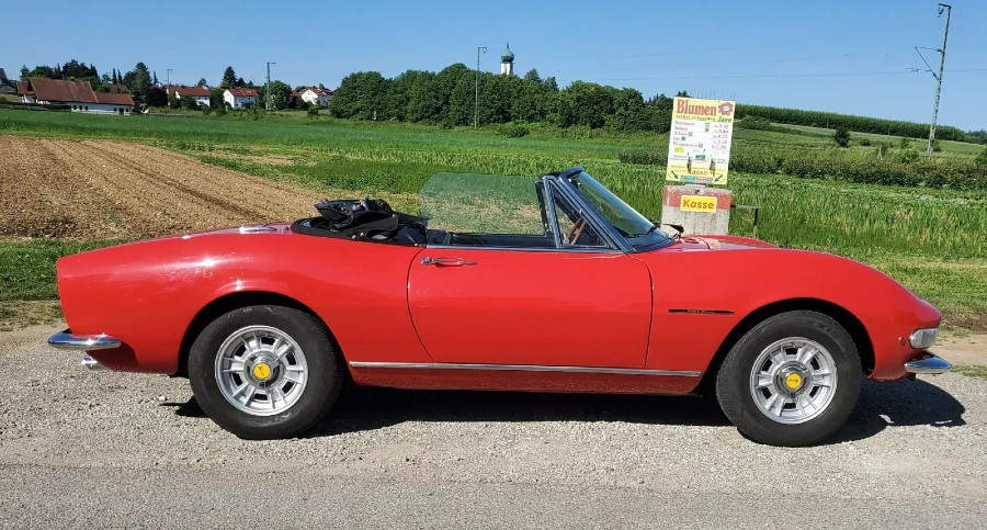 Historisch zugelassen: Fiat Dino Spider 2000 in gutem Zustand Baujahr BJ 07/1967