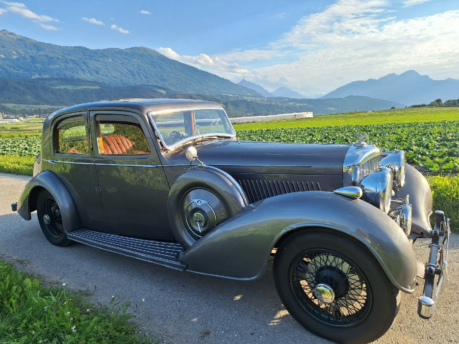 Bentley 4 1/4 Derby Sports Saloon guter Zustand steht zum Verkauf Baujahr BJ 03/1939