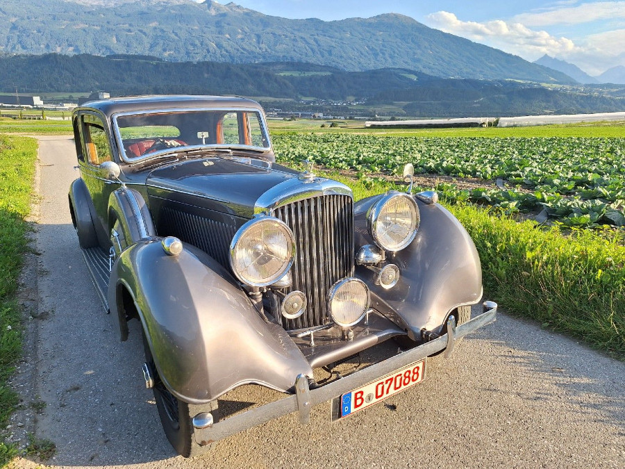 Bentley 4 1/4 Derby Sports Saloon guter Zustand steht zum Verkauf Baujahr BJ 03/1939