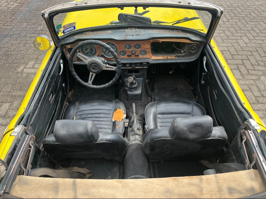 Triumph TR6 Baujahr BJ 01/1973