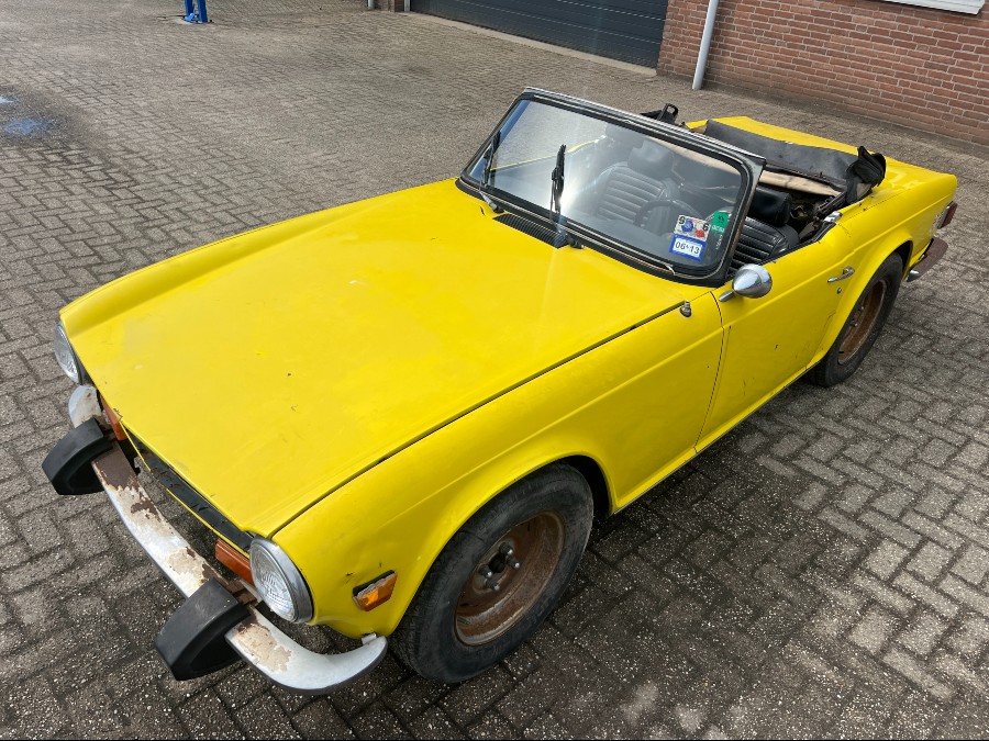 Triumph TR6 Baujahr BJ 01/1973