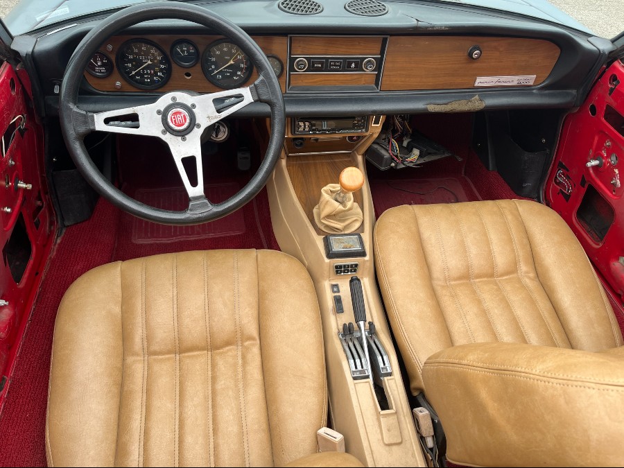 Fiat 124 Spider 2000 Unvollendetes Projekt Baujahr BJ 01/1982