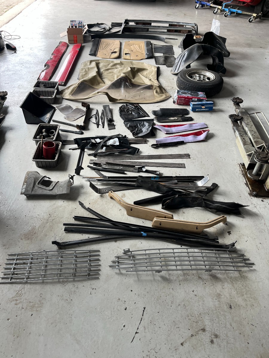 Fiat 124 Spider 2000 Unvollendetes Projekt Baujahr BJ 01/1982