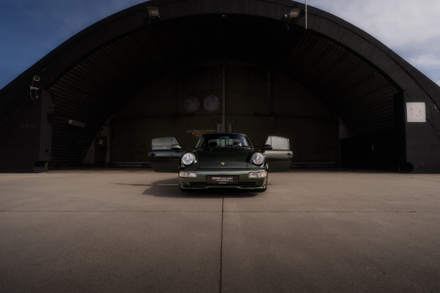 Porsche 964 Turbo oak-green-metallic *Top Zustand* Baujahr BJ 03/1991