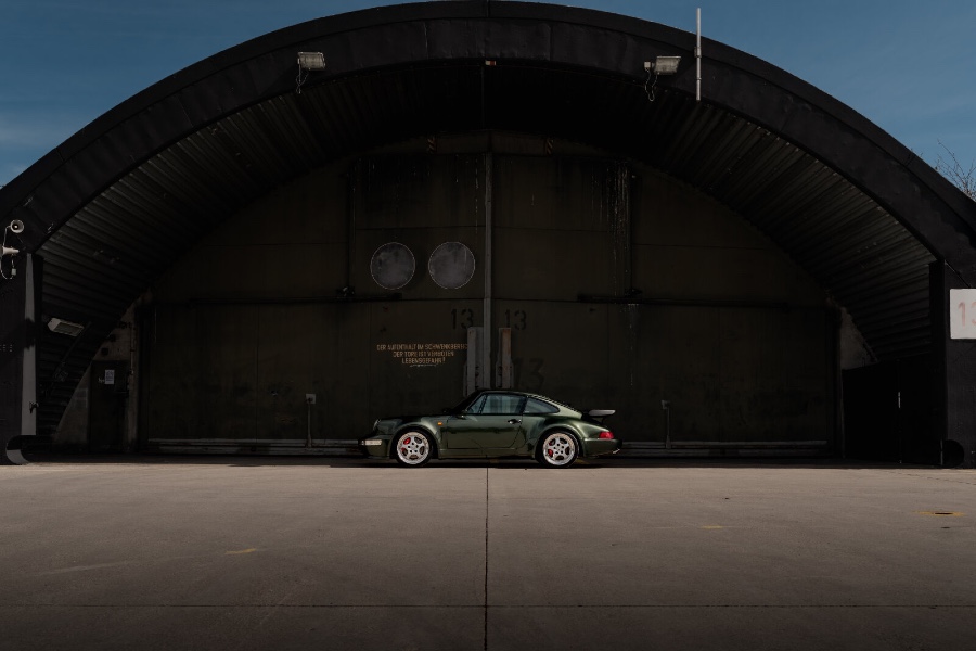 Porsche 964 Turbo oak-green-metallic *Top Zustand* Baujahr BJ 03/1991