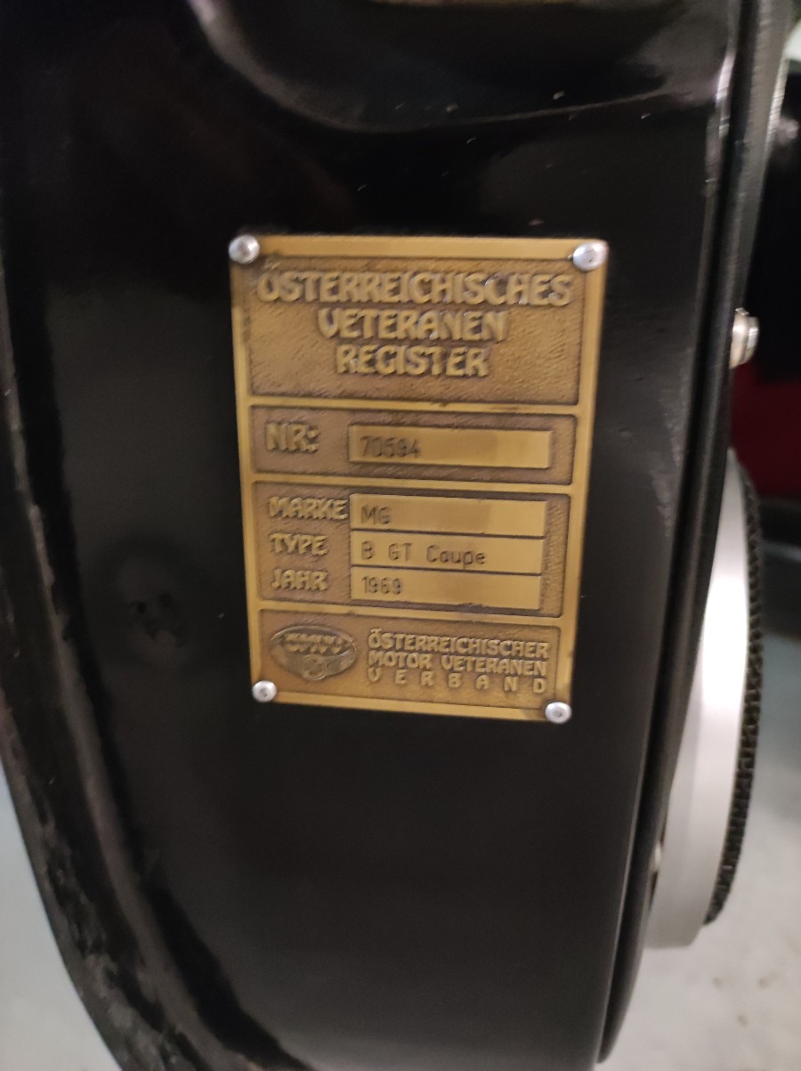 MG MGB mit Mängeln zu verkaufen Baujahr BJ 11/1969