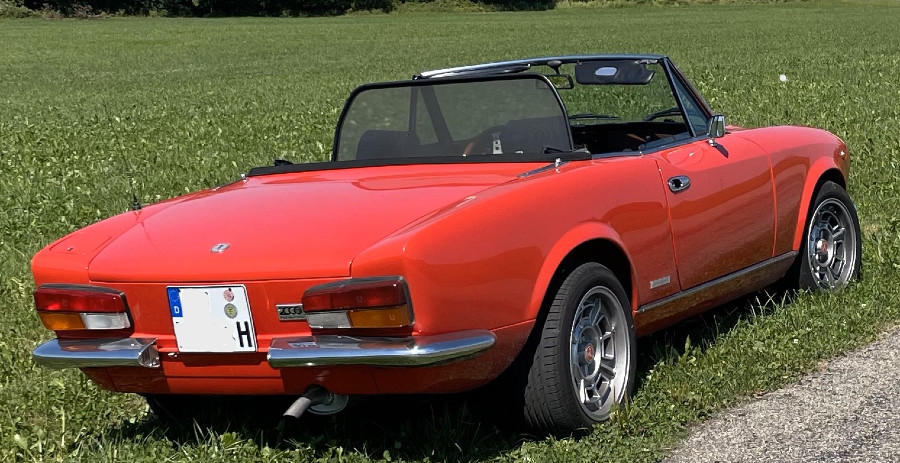 Fiat Spider 124 DSO Pininfarina Baujahr BJ 09/1983