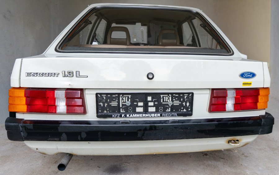 Ford Escort ABA/1-D guter Zustand mit niedrigem Kilometerstand Baujahr BJ 02/1982