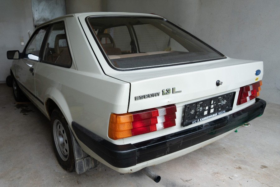 Ford Escort ABA/1-D guter Zustand mit niedrigem Kilometerstand Baujahr BJ 02/1982