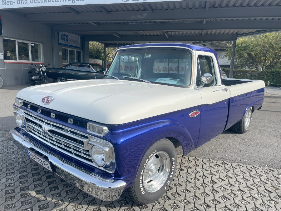 Ford F100 in gutem Zustand mit historischer Zulassung Baujahr BJ 07/1965