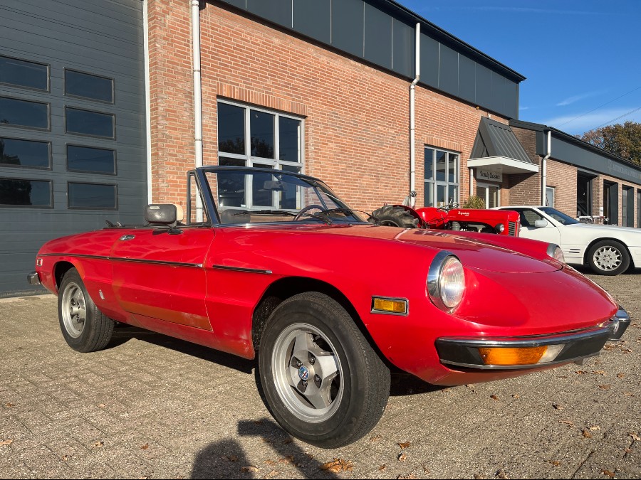 Alfa Romeo Spider Baujahr BJ 01/1978