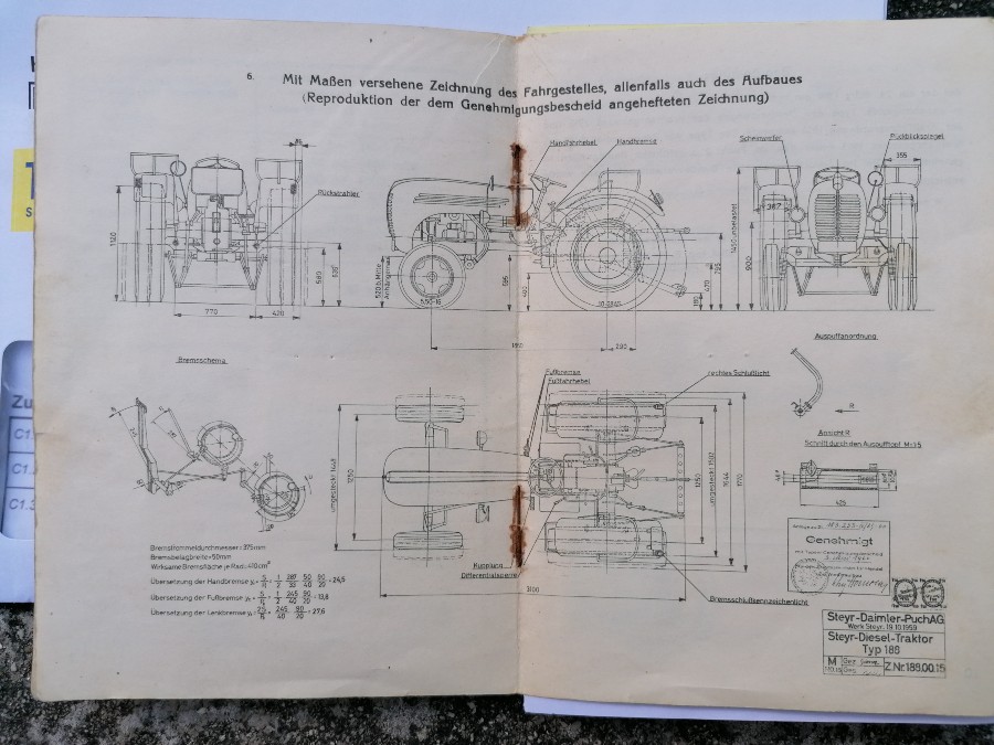 Klassiker Steyr 188 Daimler Puch Model; in gutem Zustand Baujahr BJ 01/1961