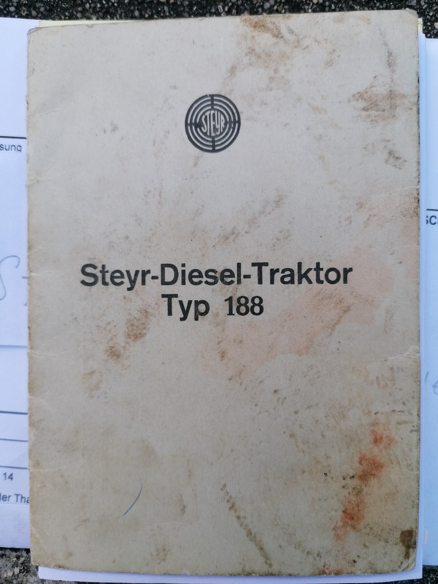 Klassiker Steyr 188 Daimler Puch Model; in gutem Zustand Baujahr BJ 01/1961