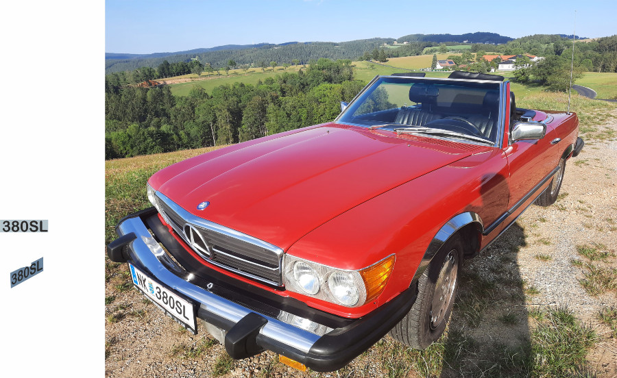 Mercedes Benz SL-Klasse 380 SL in gutem Zustand abzugeben Baujahr BJ 10/1982