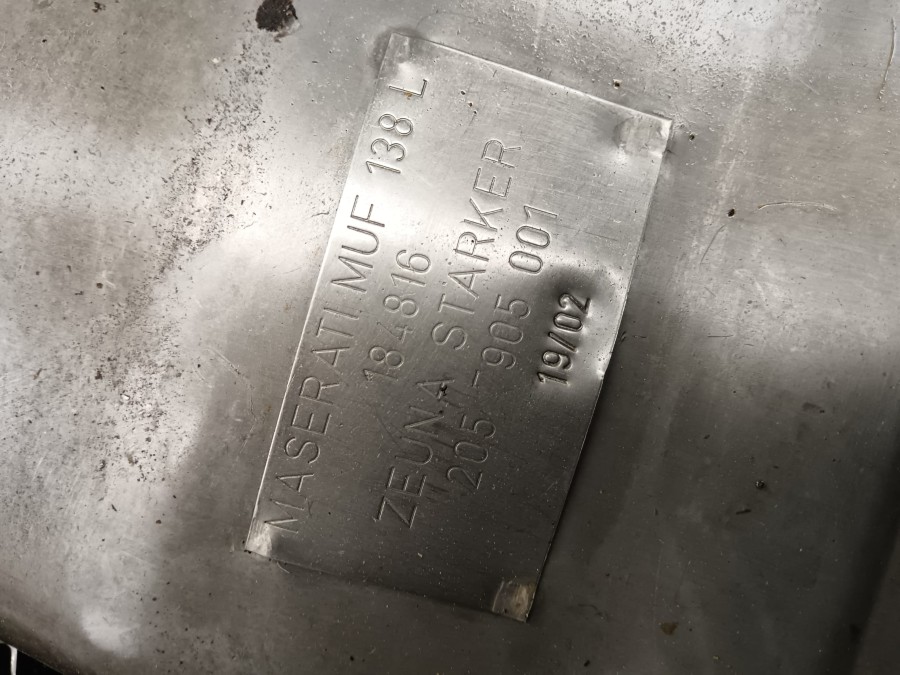 Verkaufe: Auspuffanlage für Maserati Baujahr BJ -