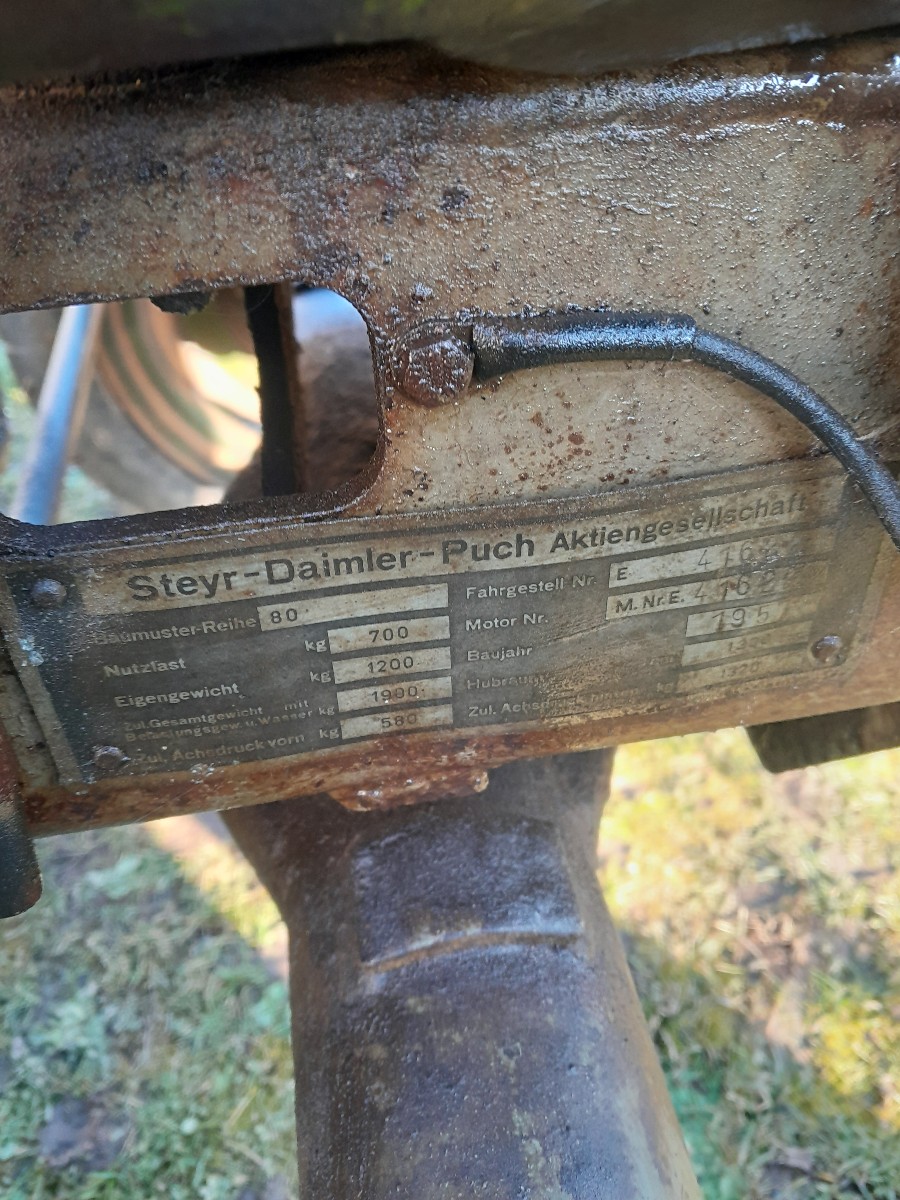 Steyr 15er steyr gut erhalten zu verkaufen Baujahr BJ 04/1957