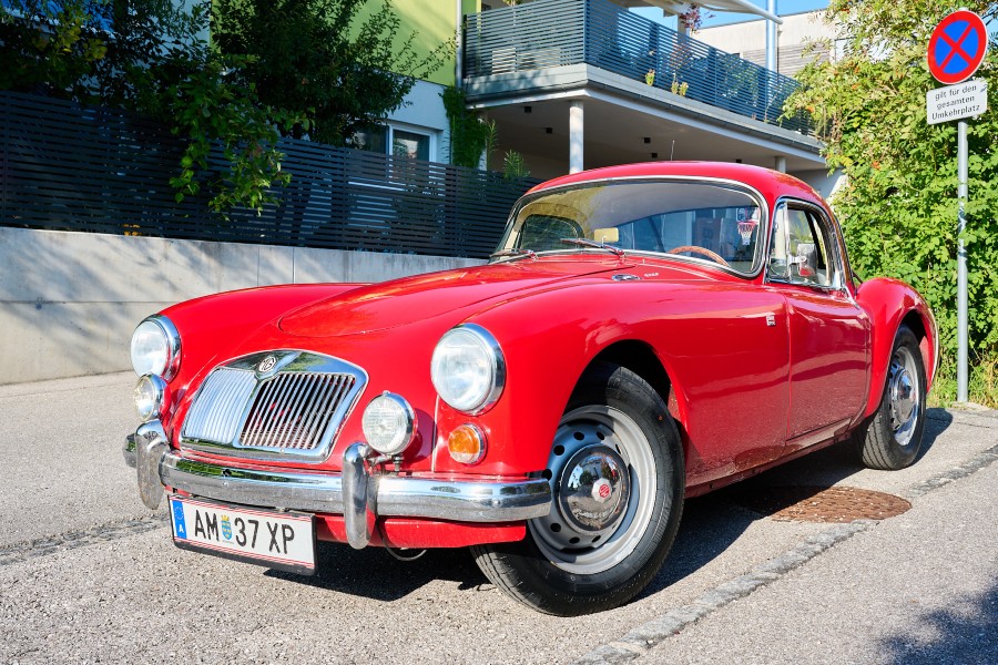 Historisch Zugelassen MG MGA In Gutem Zustand Classic Oldtimer