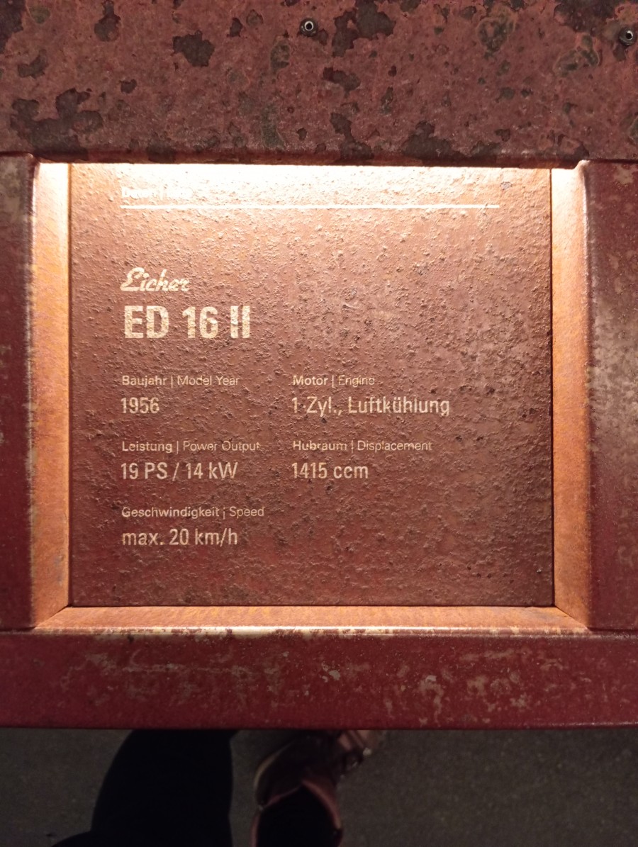 1956er Eicher ED16 Ed 16 II in gutem Zustand Baujahr BJ 01/1956