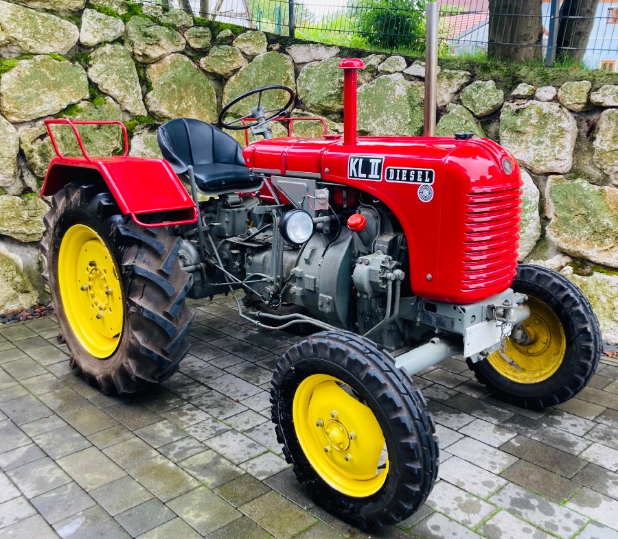 Steyr Diesel Traktor Typ 84 Baujahr BJ 08/1957