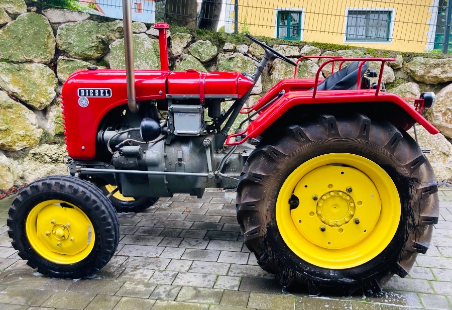 Steyr Diesel Traktor Typ 84 Baujahr BJ 08/1957