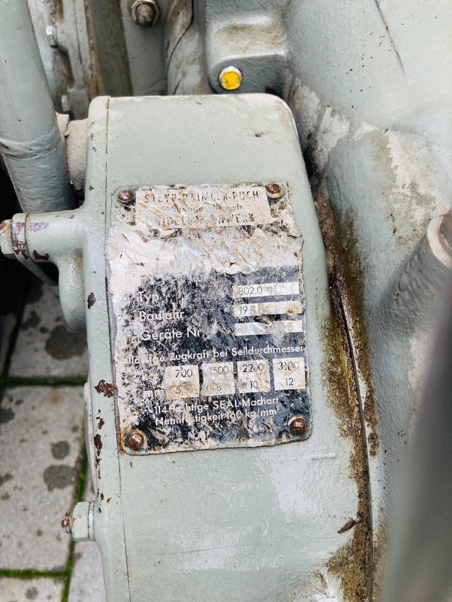 Steyr Diesel Traktor Typ 84 Baujahr BJ 08/1957