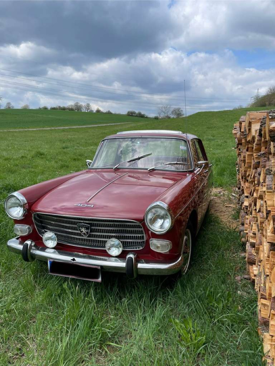 1964er Peugeot 404 Berline Limousine in gutem Zustand Baujahr BJ 12/1964