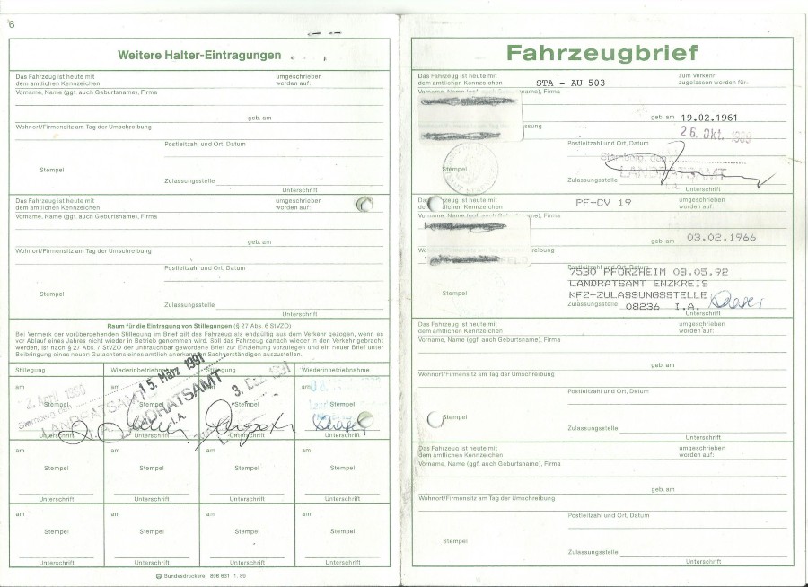 Citroën 11 CV Avant Légére gut erhalten im Angebot Baujahr BJ 07/1953