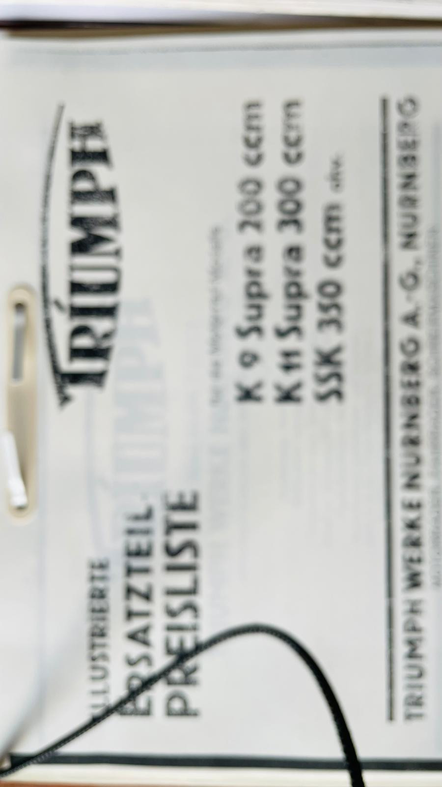 1931er Triumph 250 guter Zustand Baujahr BJ 01/1931