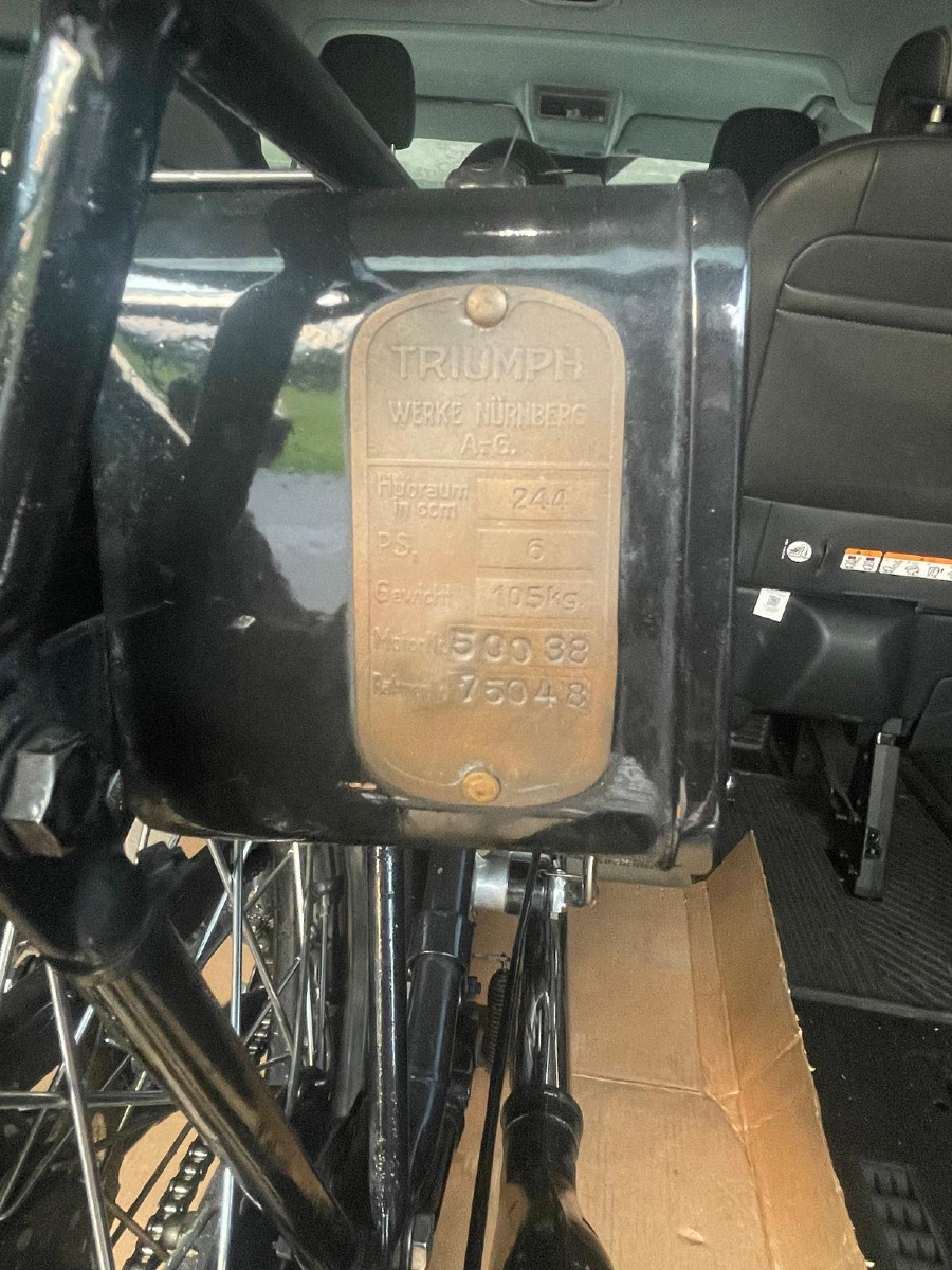 1931er Triumph 250 guter Zustand Baujahr BJ 01/1931