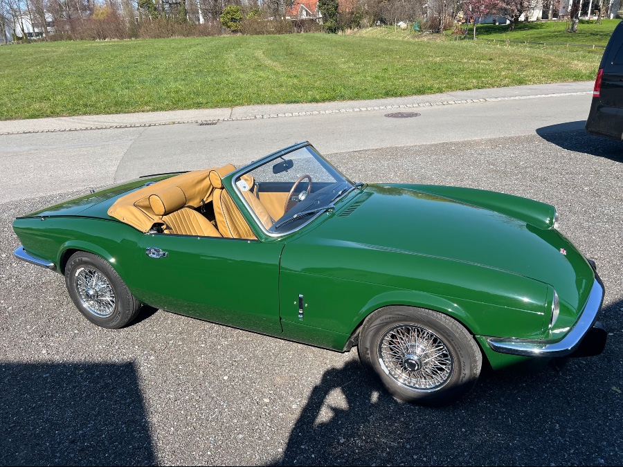 Triumph Spitfire 1500 steht zum Verkauf Baujahr BJ 11/1978