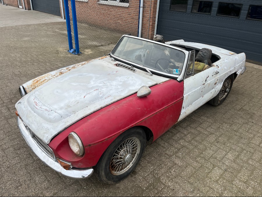 Klassiker MG C Roadster für Sammler mit Matching Numbers Baujahr BJ 01/1969