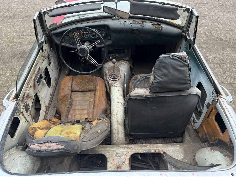 Klassiker MG C Roadster für Sammler mit Matching Numbers Baujahr BJ 01/1969