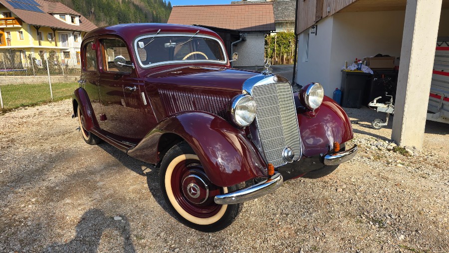 Biete Mercedes Benz 170 in gutem Zustand Baujahr BJ 01/1942