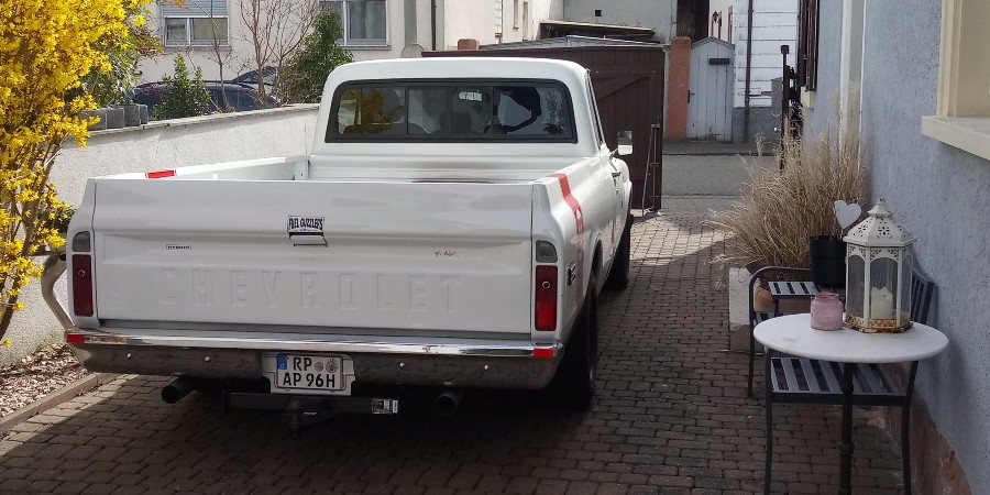 Biete Chevrolet 69er C10 - Pickup V8 in gutem Zustand Baujahr BJ 07/1969