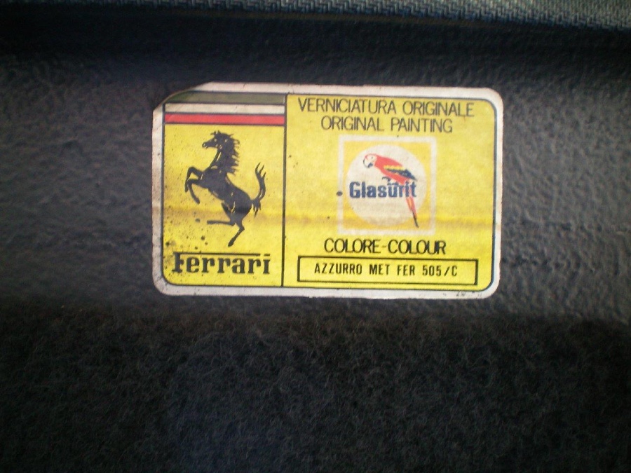 Ferrari 328 GTS guter Zustand mit historischer Zulassung Baujahr BJ 07/1988