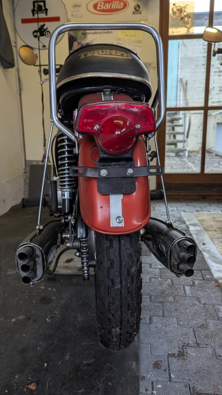 Triumph T150 V Trident in gutem Zustand wenig gelaufen Baujahr BJ 04/1971