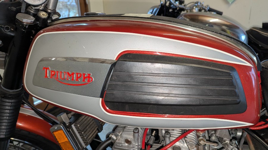 Triumph T150 V Trident in gutem Zustand wenig gelaufen Baujahr BJ 04/1971