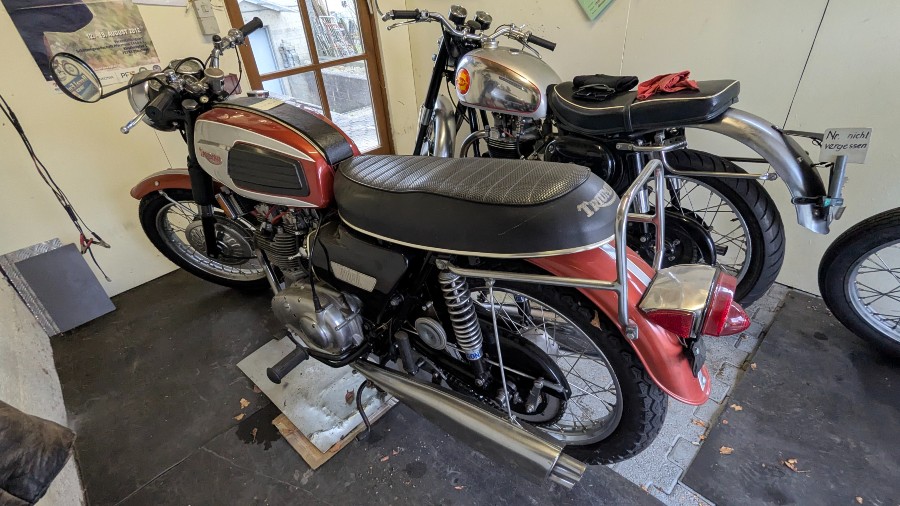 Triumph T150 V Trident in gutem Zustand wenig gelaufen Baujahr BJ 04/1971