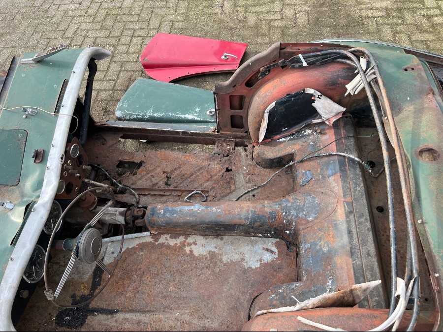 Zu restaurieren: Triumph TR3 A im Angebot Baujahr BJ 01/1959