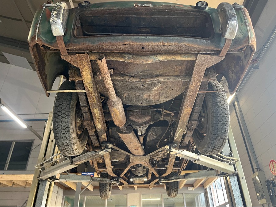 Zu restaurieren: Triumph TR3 A im Angebot Baujahr BJ 01/1959