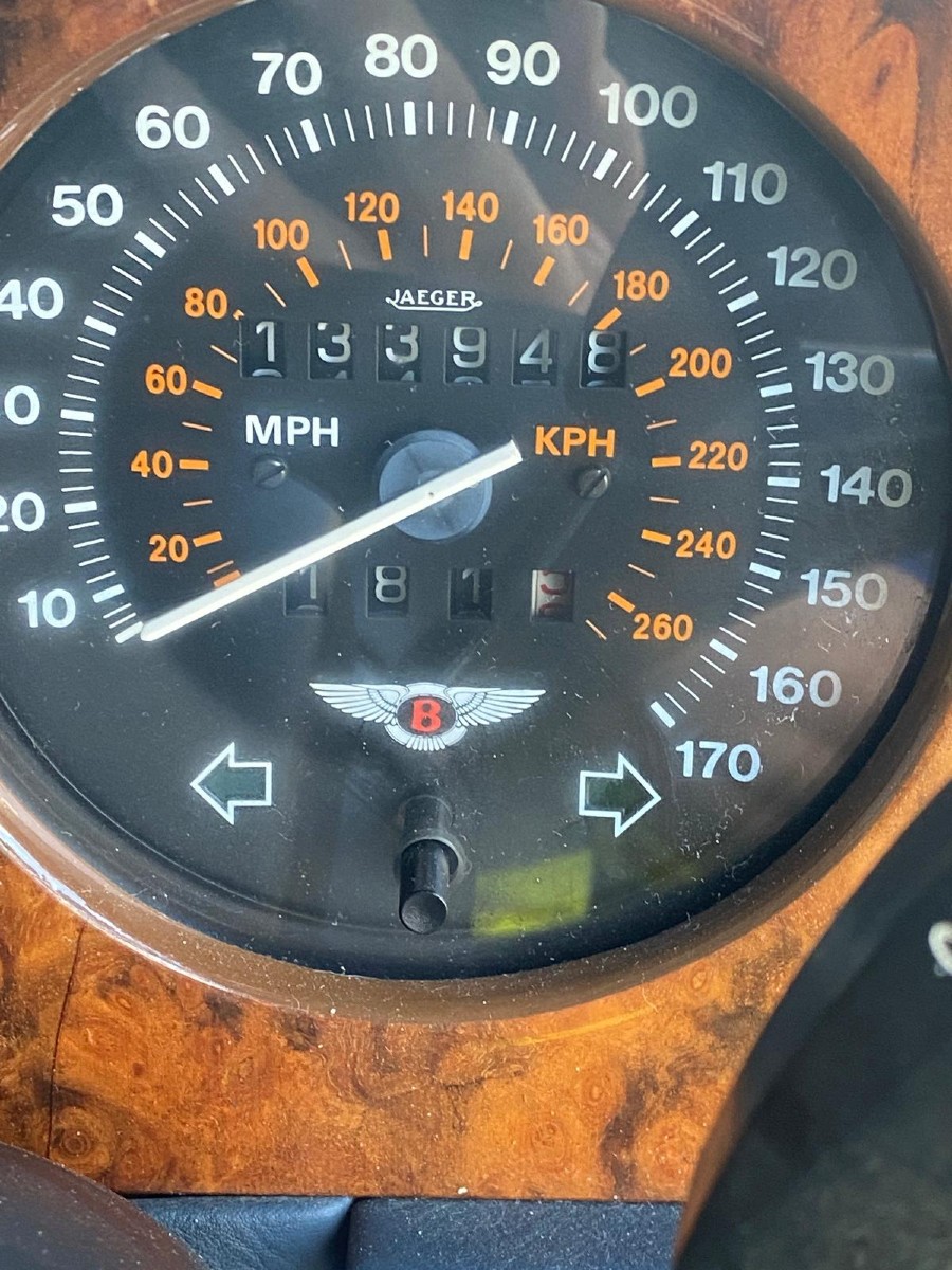 Bentley Turbo R rechts Lenker Baujahr BJ 03/1989