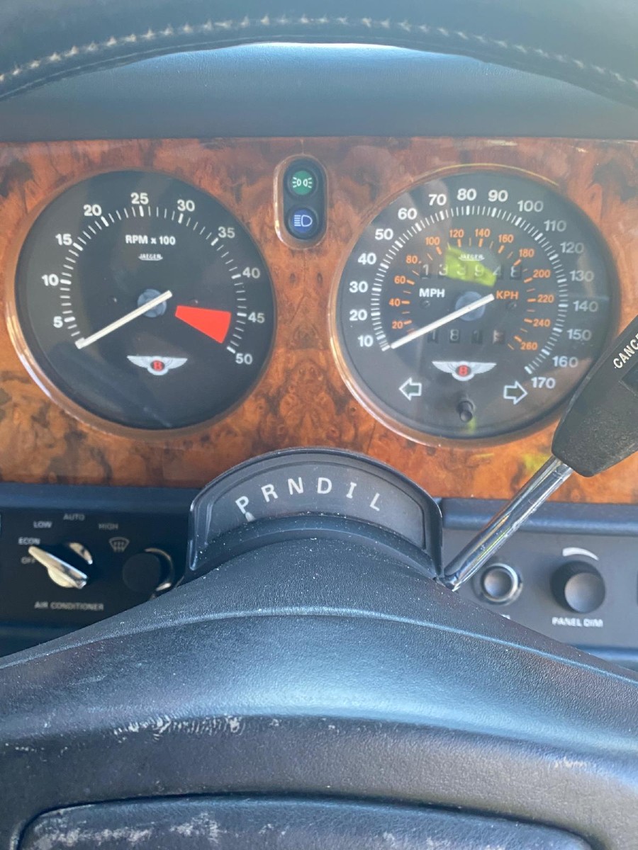 Bentley Turbo R rechts Lenker Baujahr BJ 03/1989