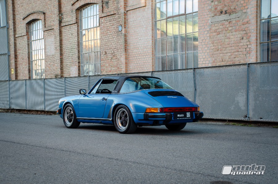 Porsche 911 SC 3,0 Targa - minervablau Baujahr BJ 06/1978