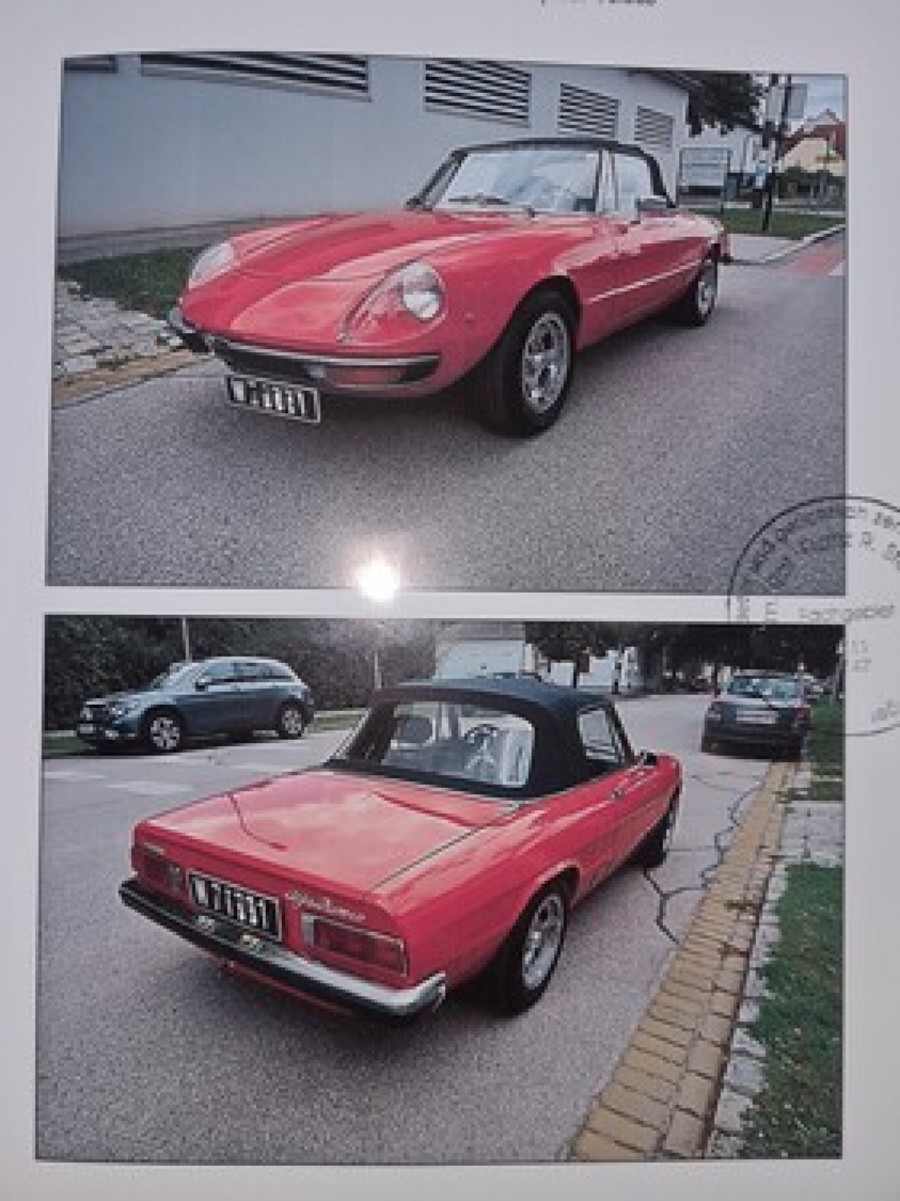 Biete Alfa Romeo Spider 2000 Veloce guter Zustand Baujahr BJ 05/1981