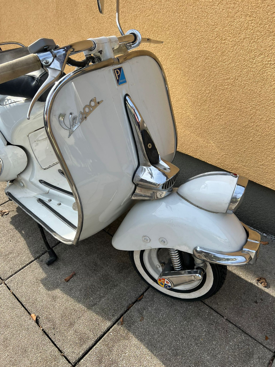 Biete Vespa 125 VN2T gut erhalten mit historischer Zulassung Baujahr BJ 04/1954