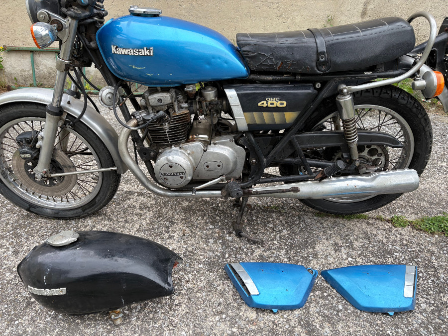 Für Bastler: Kawasaki Z 400 K Baujahr BJ 04/1976