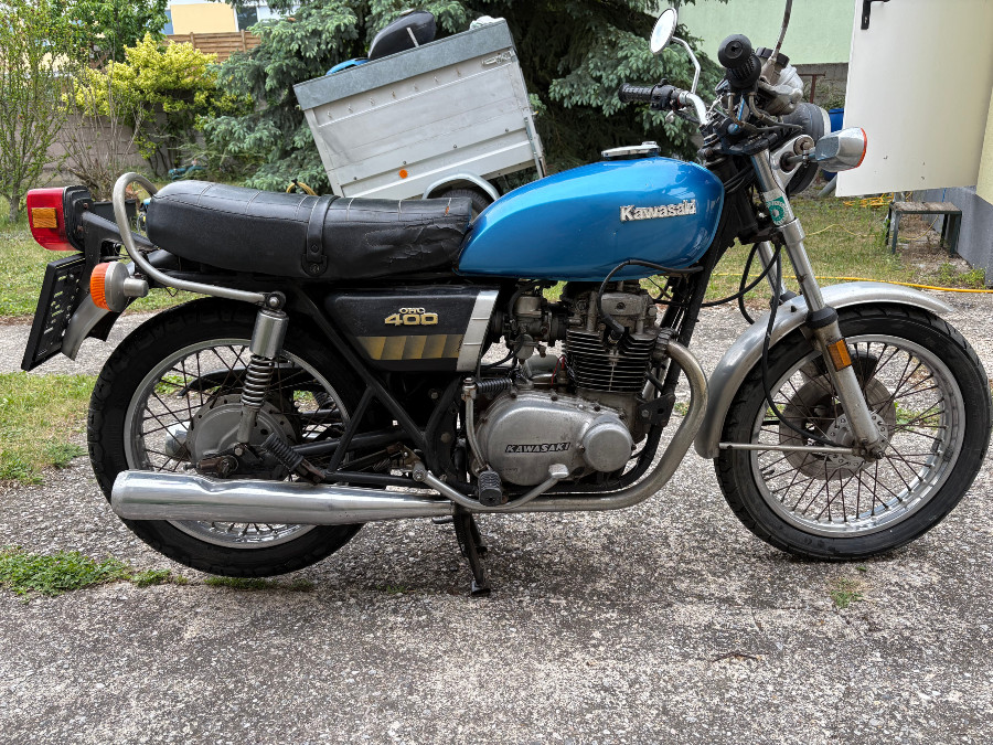 Für Bastler: Kawasaki Z 400 K Baujahr BJ 04/1976