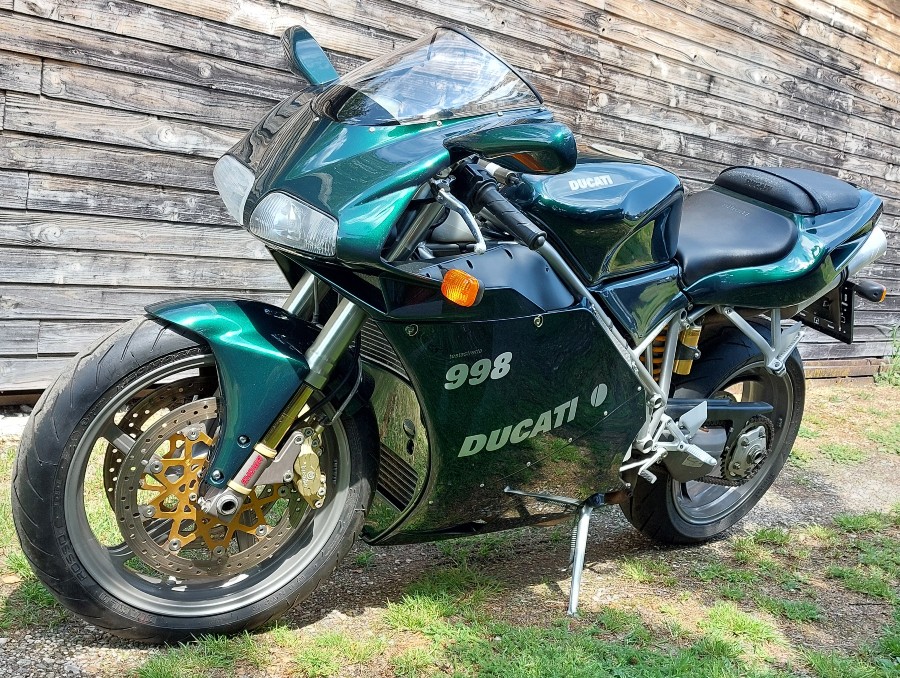 Ducati 998 Matrix, Corse 1199 Panigale ex. Michele Pirro und Corse 916/955 Baujahr BJ 06/2005