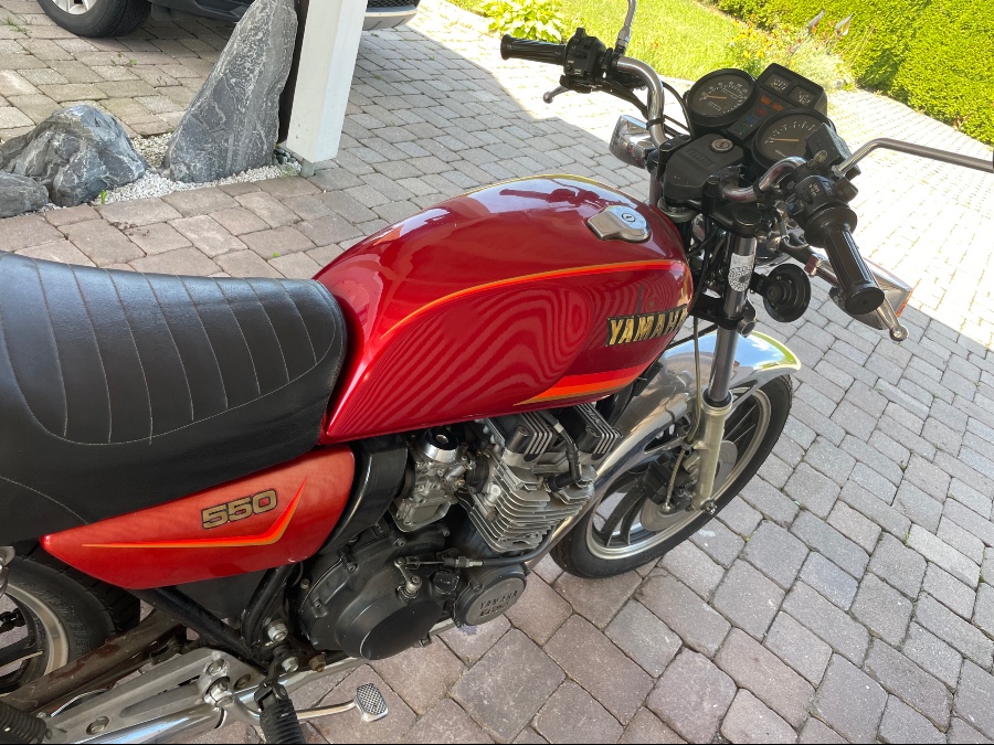 Yamaha XJ 550 in gebrauchtem Zustand im Angebot Baujahr BJ 06/1981
