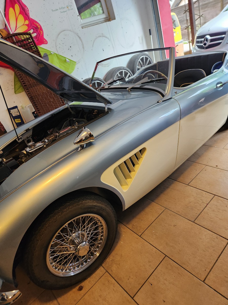 Biete Austin Healey 3000 BT7 in gutem Zustand inkl. Pickerl Baujahr BJ 03/1961